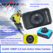 JEXREE SJ200 wasserdichte volle hd 1080p Sport-Sturzhelm Kamera Mini-Camcorder